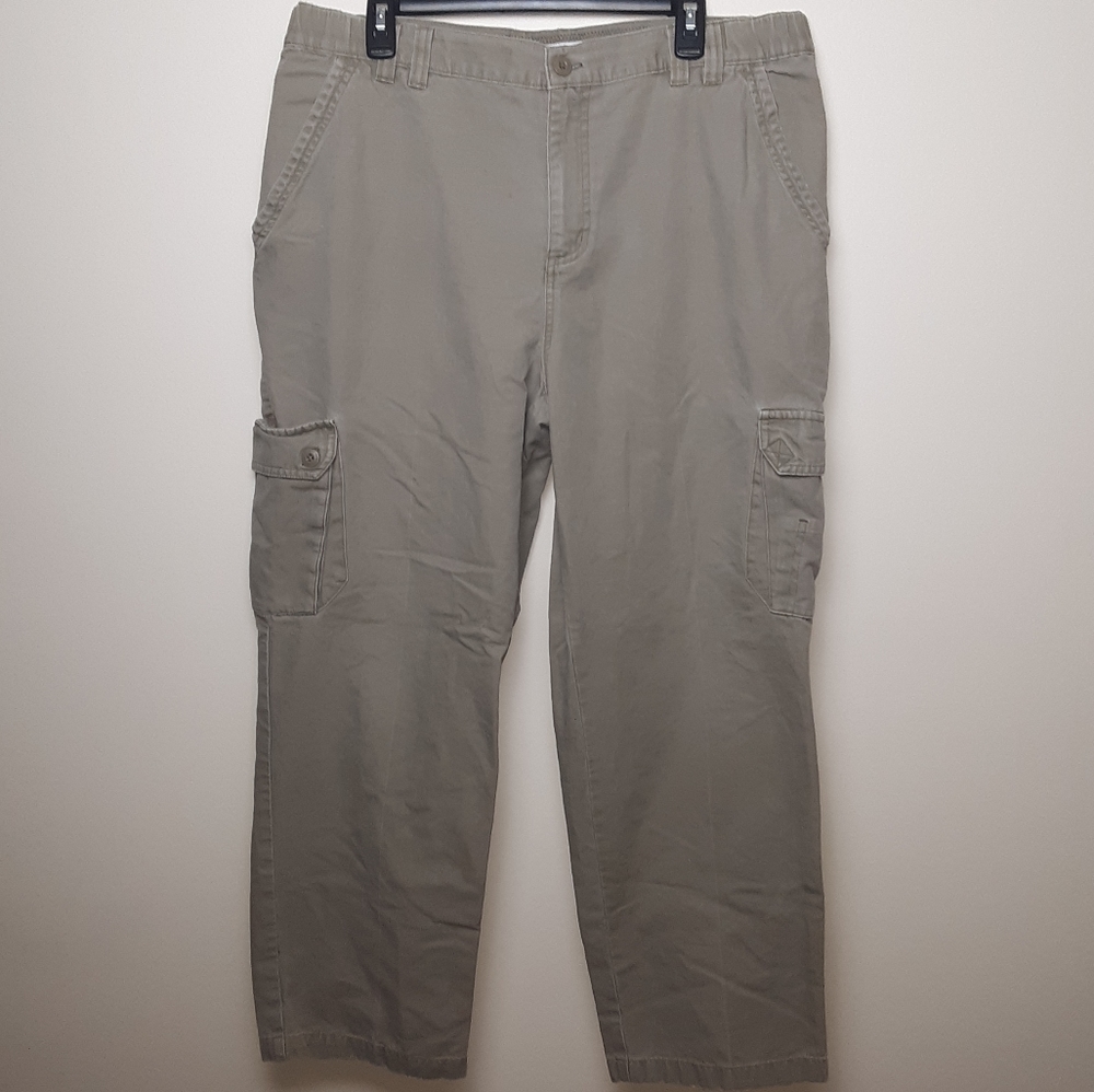 Columbia Khaki Cargo Pants Size Large